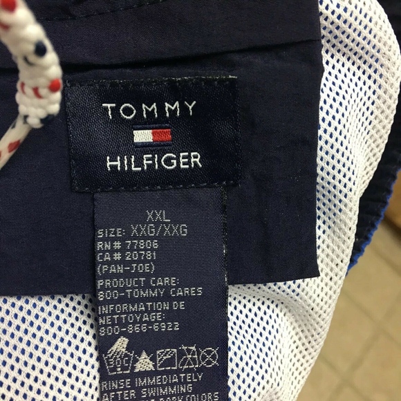 Tommy Hilfiger Flag Board Shorts Vintage - Picture 4 of 6